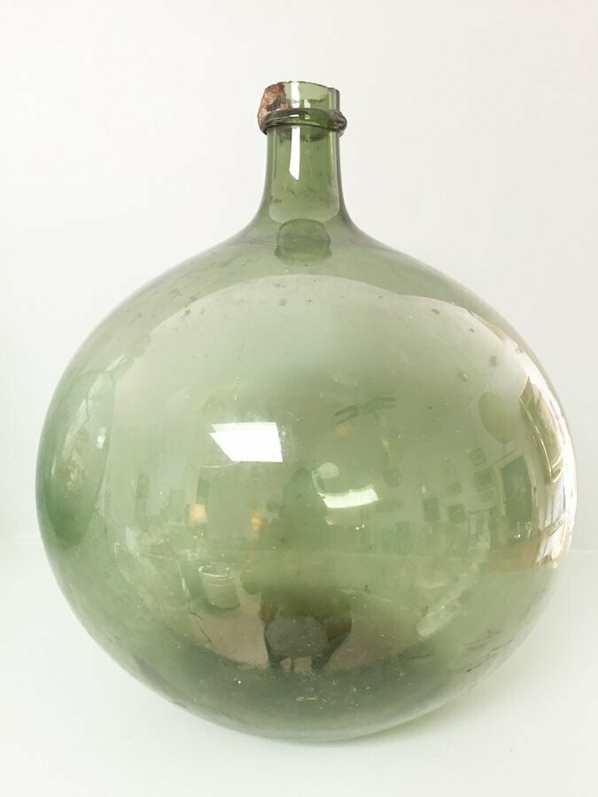 Dame Jeanne vintage, ronde