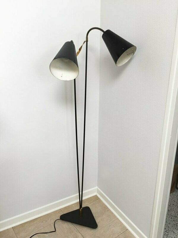 Lampadaire vintage tulipe, 1960