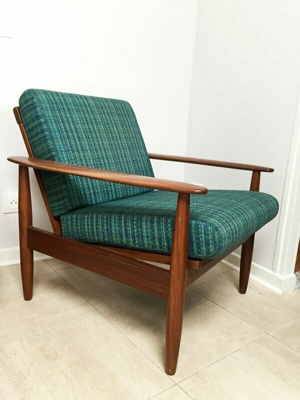 Fauteuil(s) scandinave teck vintage, 1960