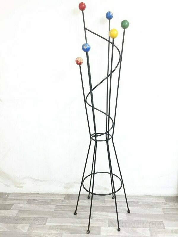 Porte manteaux boules "astrolabe", Roger Feraud, 1950