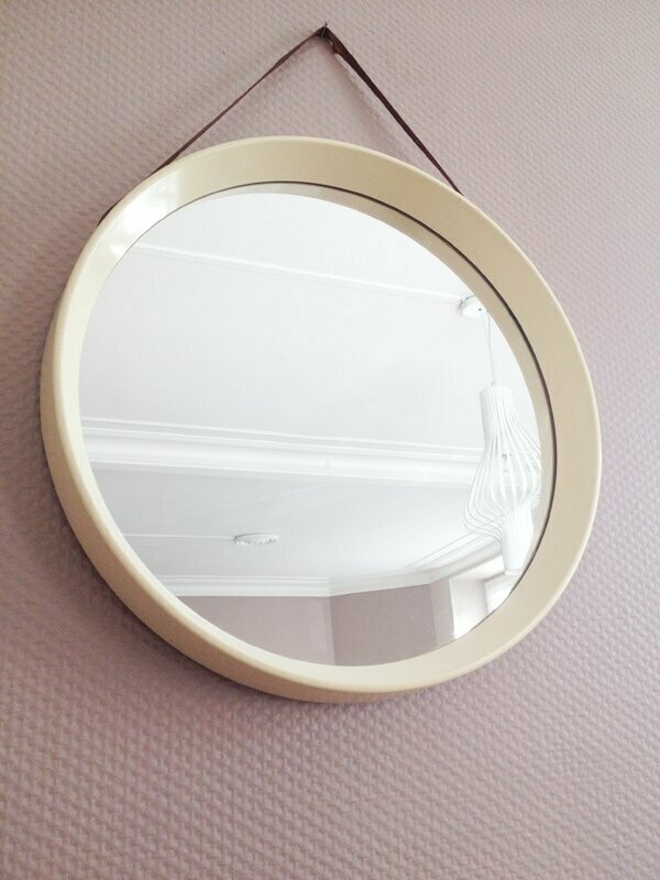 Miroir sangle vintage, 1970