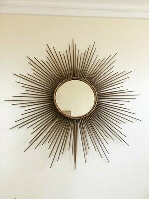Miroir Chaty Vallauris laiton, 1960