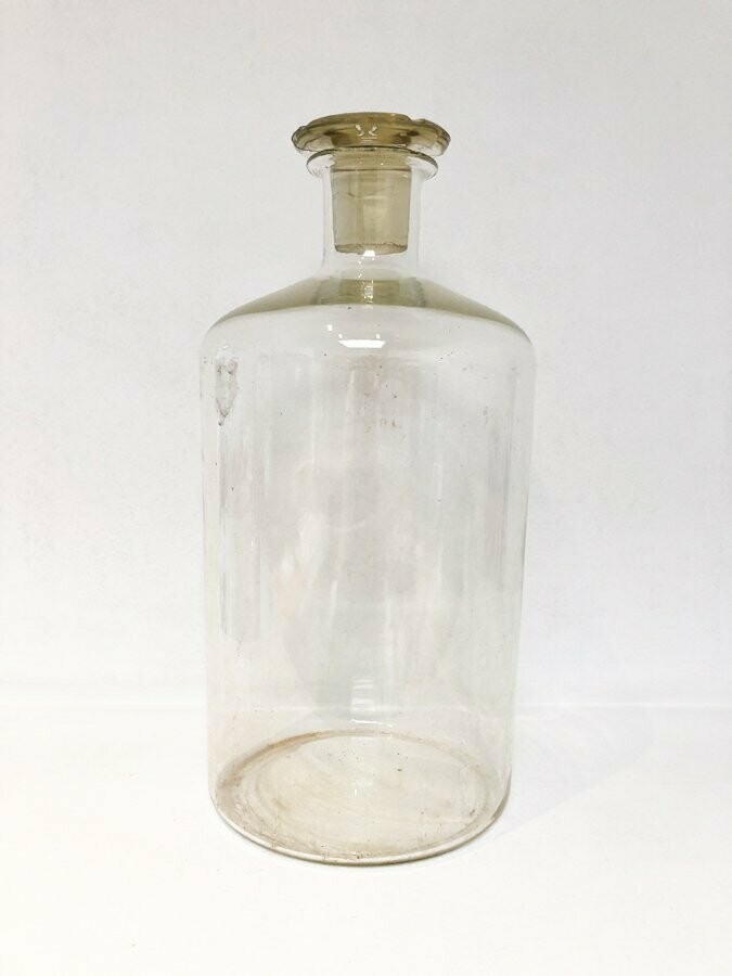 Bocal de pharmacie vintage - PYREX, 1950