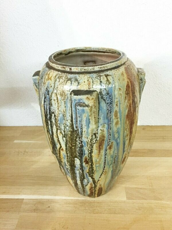 Vase en céramique Roger, Guerin, 1970