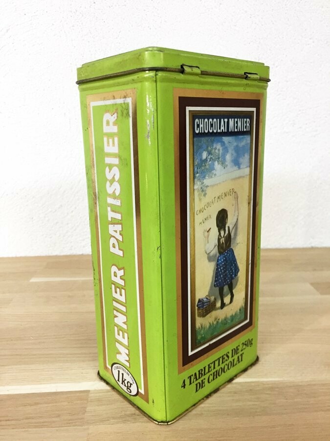 Boite métallique chocolat Menier