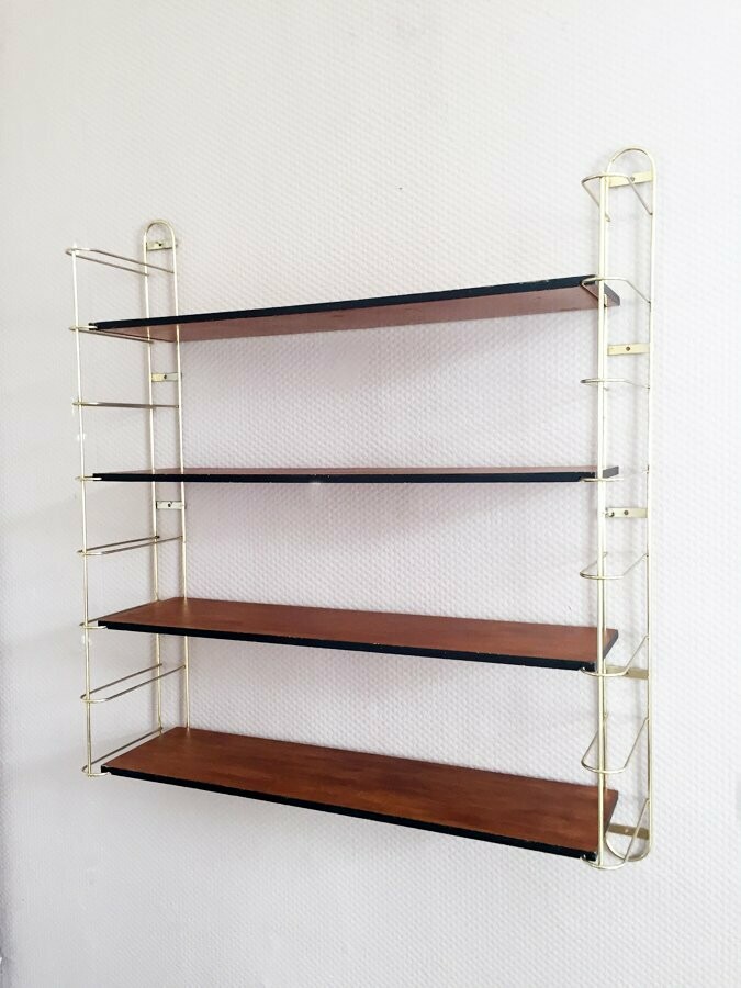Étagère murale Tomado string vintage, 1960