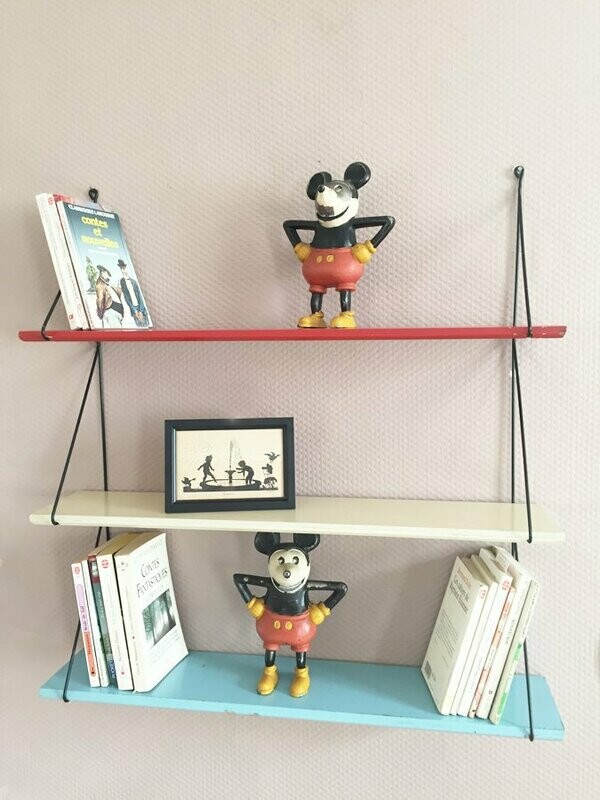 Étagère murale Tomado string vintage 1960