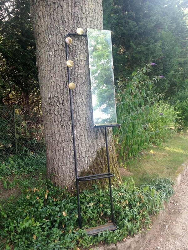 Porte manteau vestiaire vintage, 1950