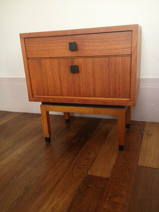 Chevet scandinave en teck, 1960