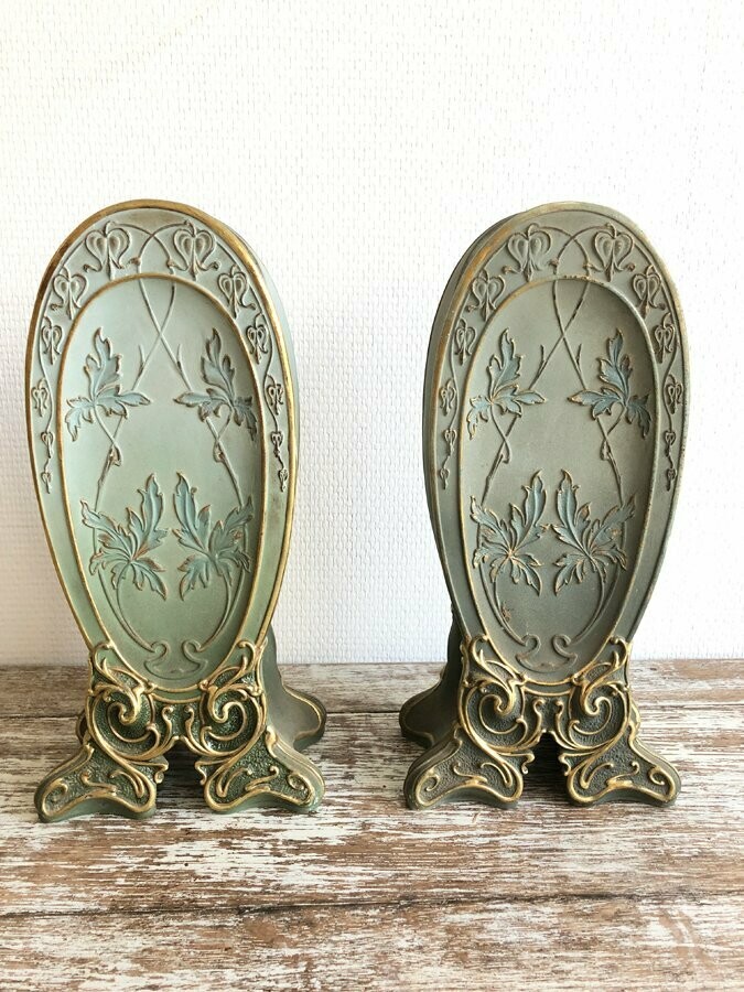 Paire de vases "Céramique de Charenton" 1900