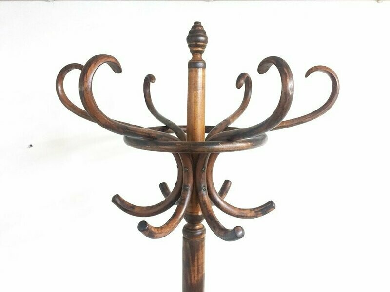 Porte-manteaux perroquet ancien