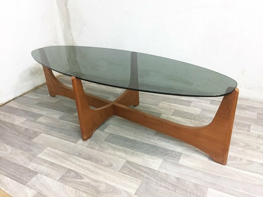Table basse scandinave 1970