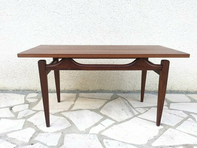 Table basse scandinave teck, 1960