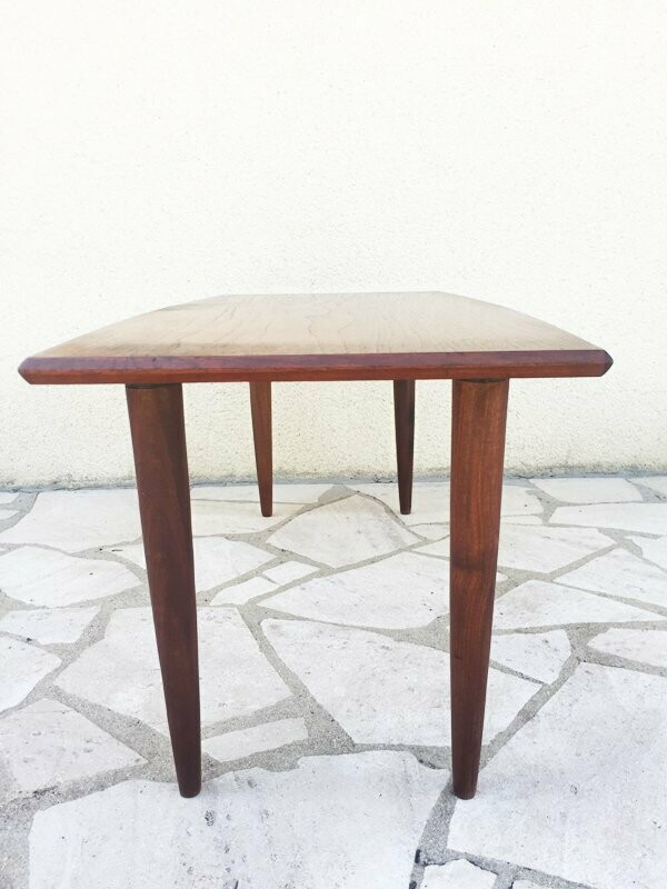 Table basse scandinave en teck, 1960