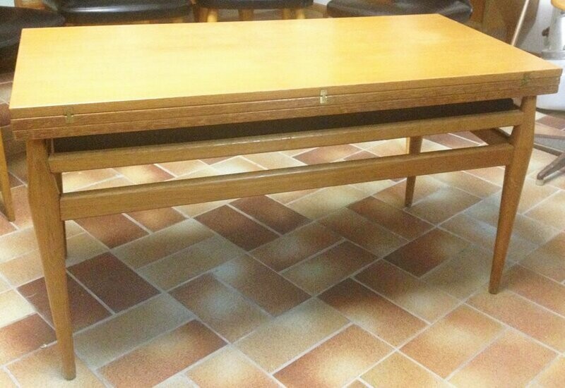 Table basse relevable vintage, 1960