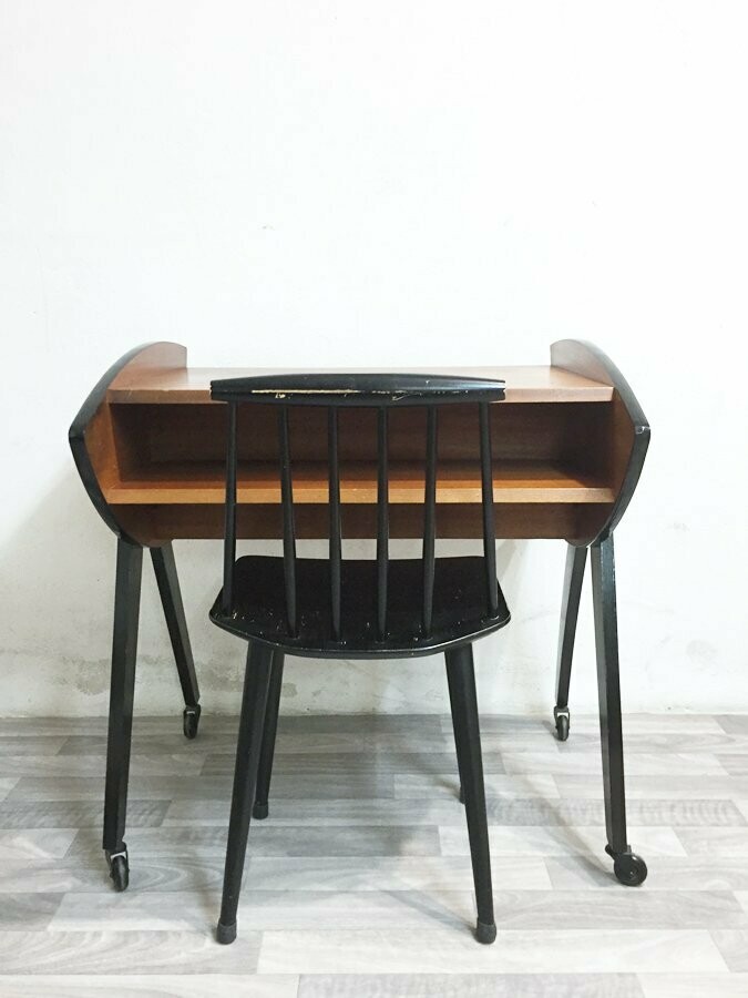 Table télé vintage 1960