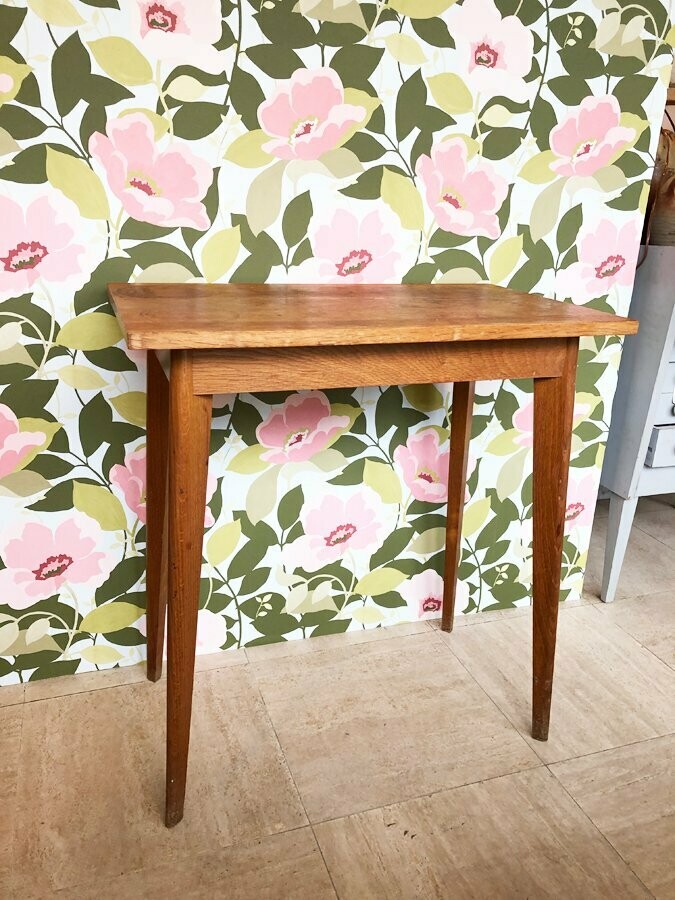 Console vintage pieds compas 1960