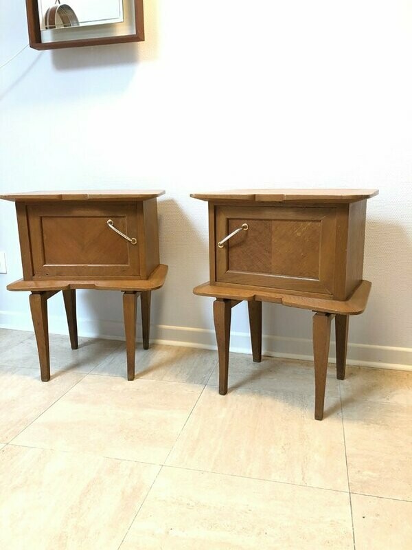 Paire chevets vintage, 1960
