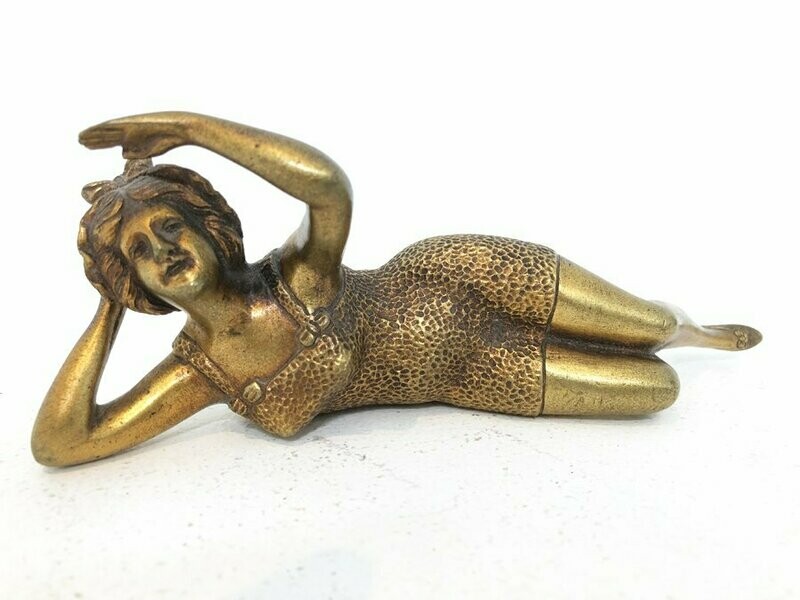 Presse papier bronze art déco, 1930