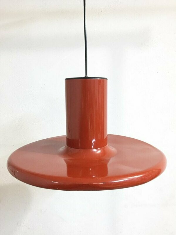 Suspension vintage design lita rouge, 1960