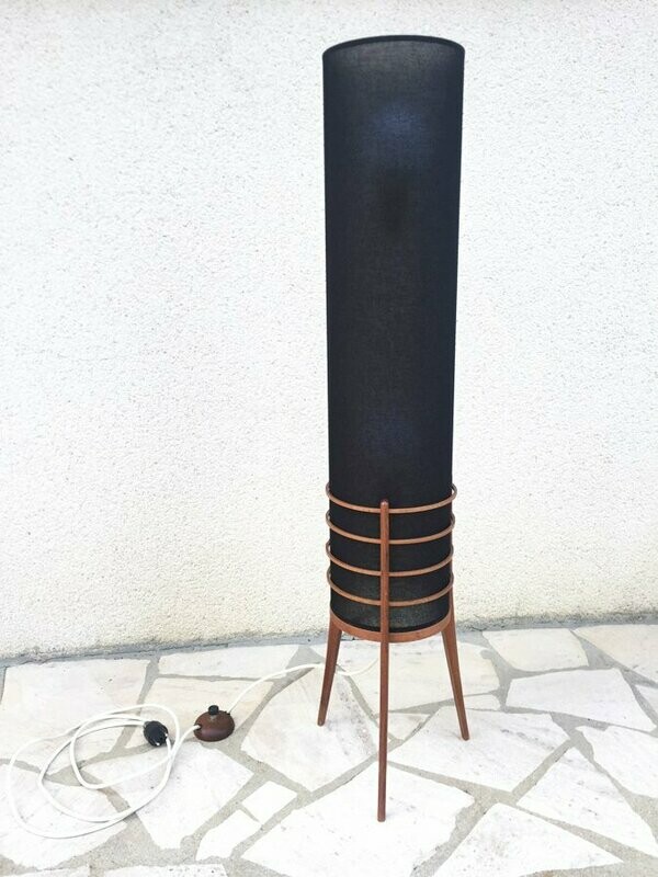 Lampadaire scandinave ROCKET, 1960