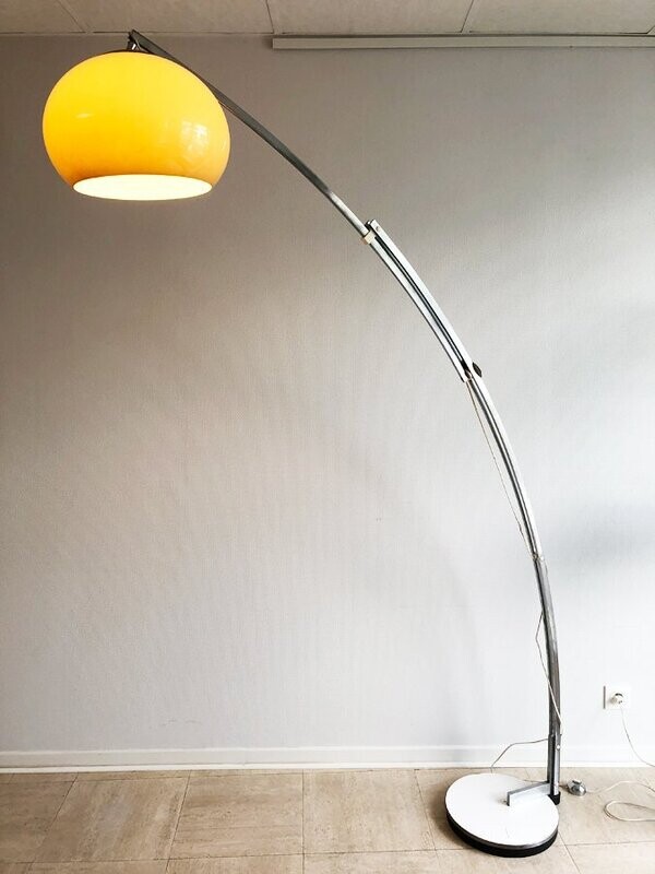 Lampadaire arc, Goffredo Reggiani, 1970