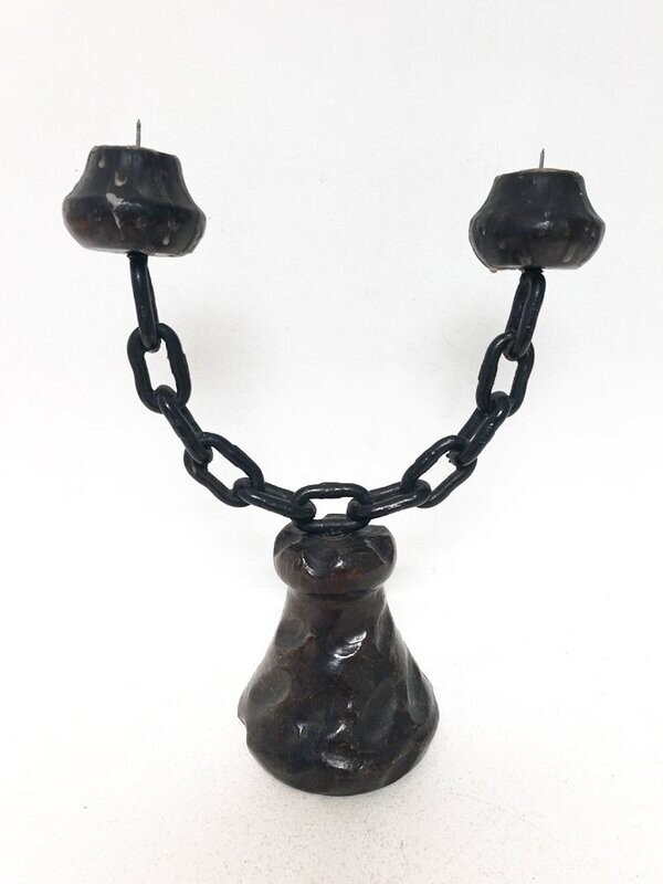 Chandelier vintage chaîne, 1970