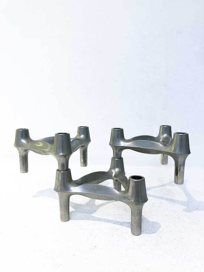 Trio de bougeoir Nage, 1970