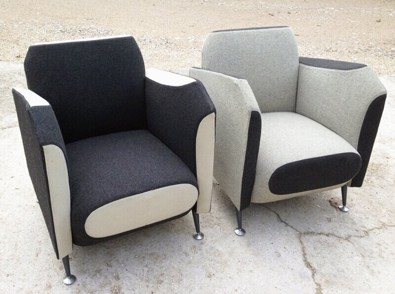 Fauteuils MOROSO « Hotel 21 », Javier Mariscal, 1995