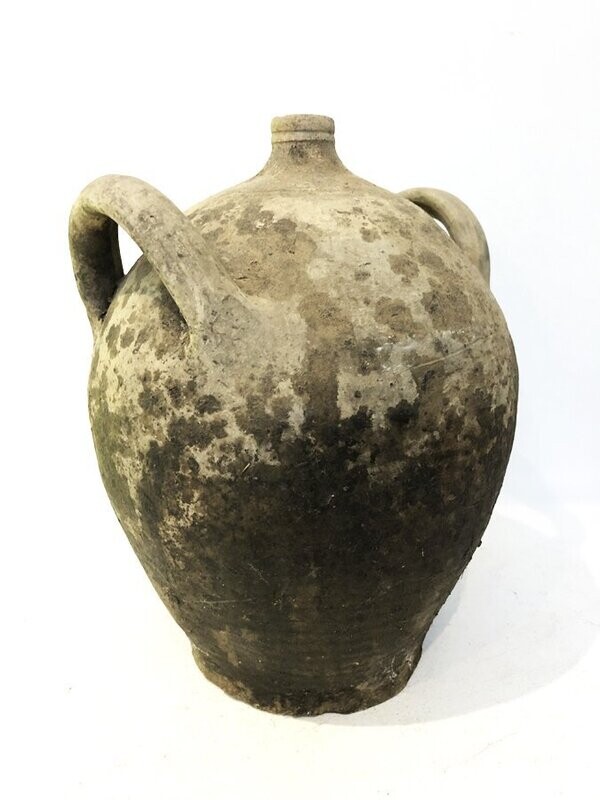 Cruche en terre cuite ancienne, 1950