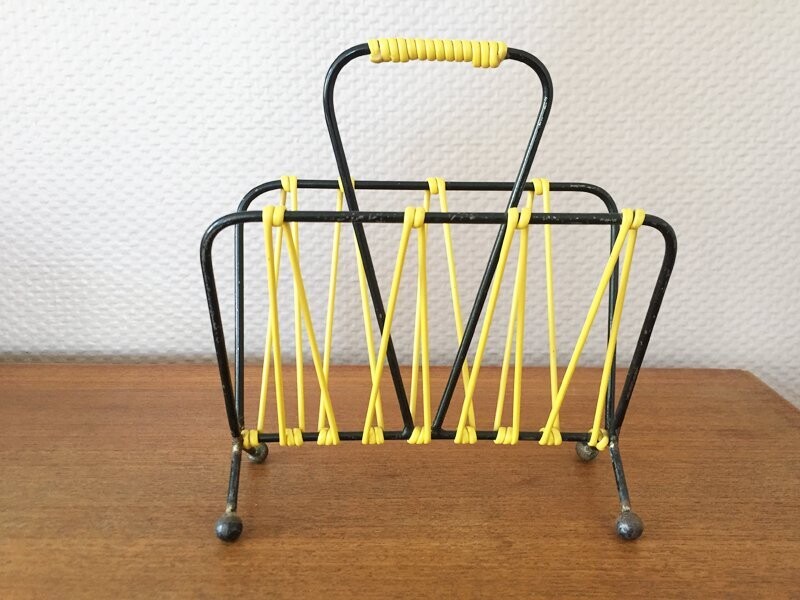 Porte lettres vintage scoubidou, 1950