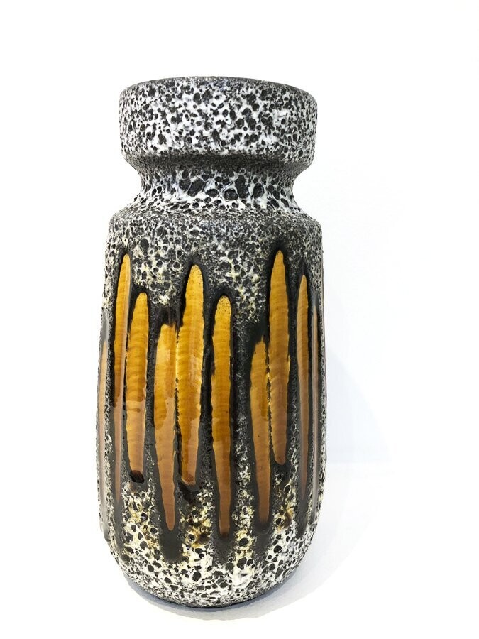 Vase West Germany ocre, 1970