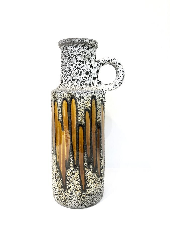 Vase West Germany ocre, 1970