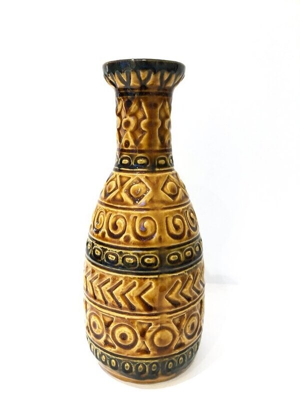 Vase ocre Bay - West Germany, 1970