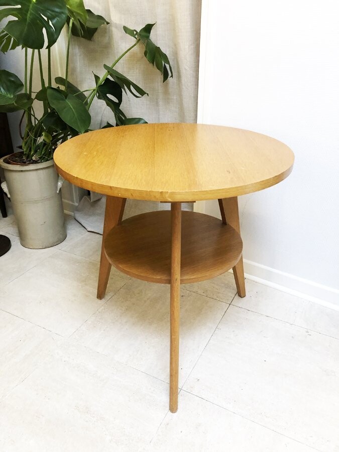 Table tripode vintage, années 50