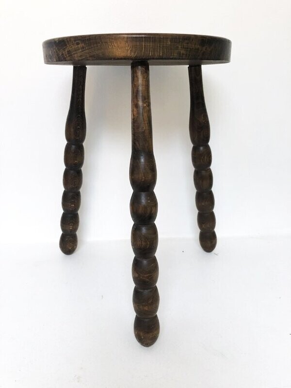 Tabouret de vacher boules 1960