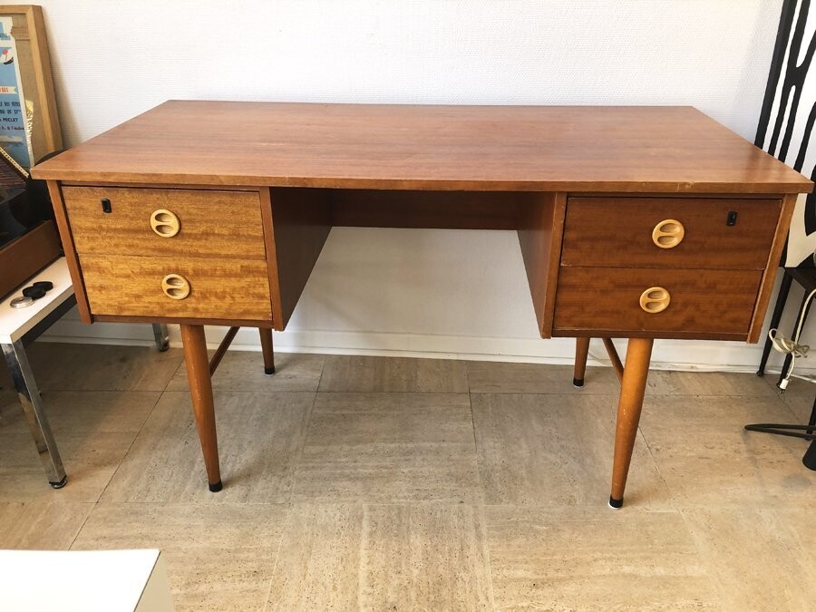 Bureau à tiroirs scandinave, 1960-70