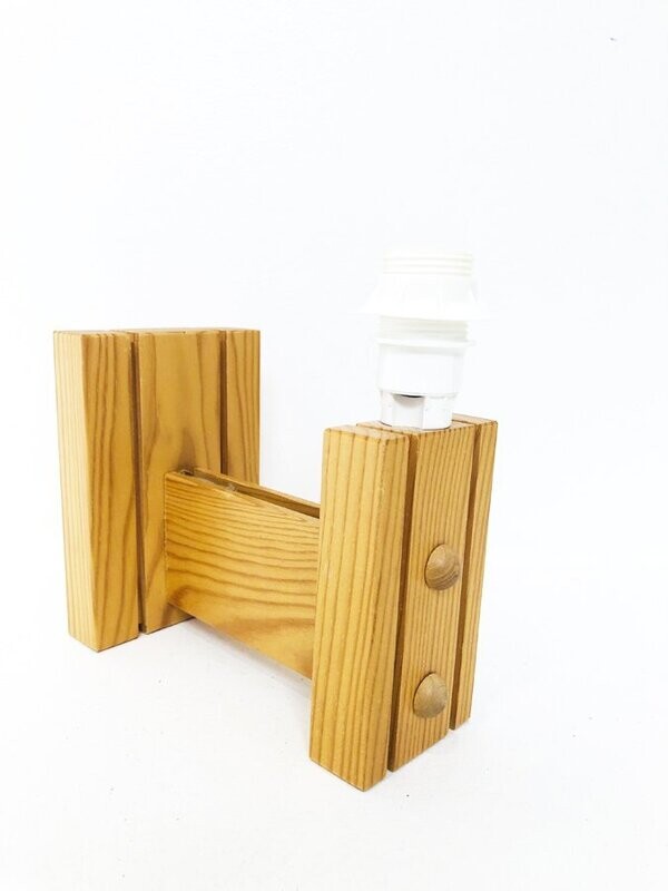 Applique scandinave en pin, 1970-80