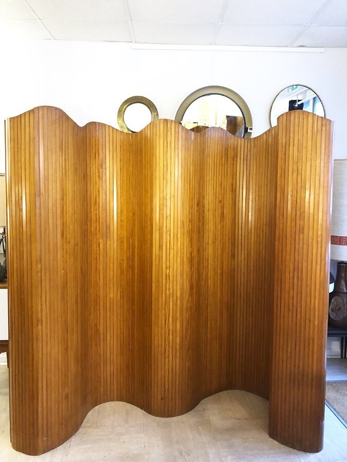 Paravent BAUMANN Fils & Cie 3 mètres, 1950