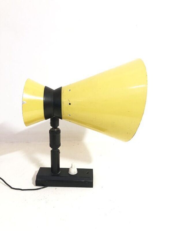 Applique diabolo jaune vintage, 1960