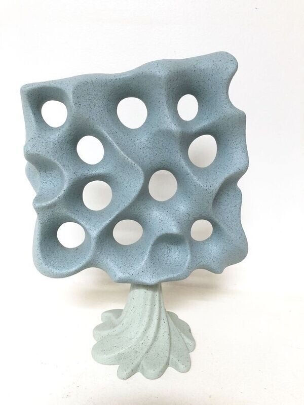 Arbre moyen carré bleu - Lineasette Design Italy