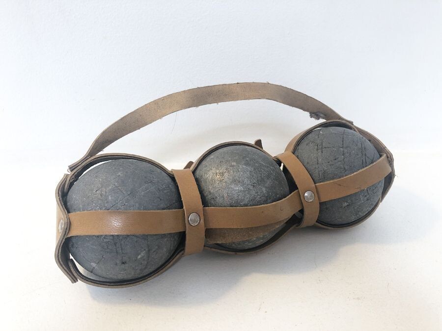 Triplette de pétanque vintage, 1950