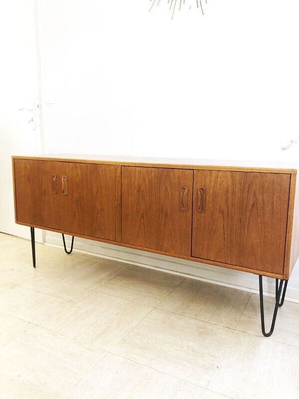 Enfilade scandinave en teck, 1960