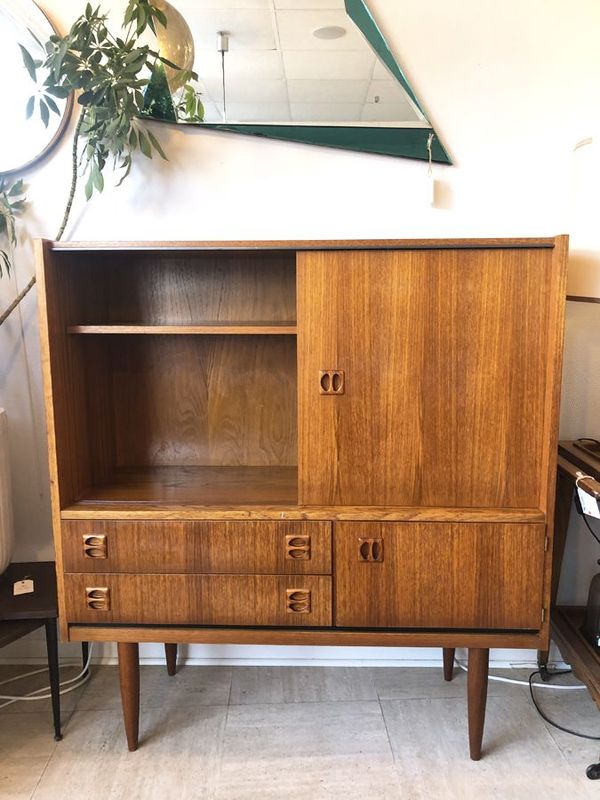 Buffet vintage vitré, 1960