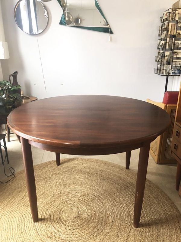 Table scandinave teck, 1960