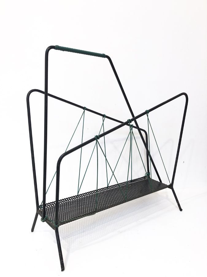 Porte revues scoubidou vintage, 1950
