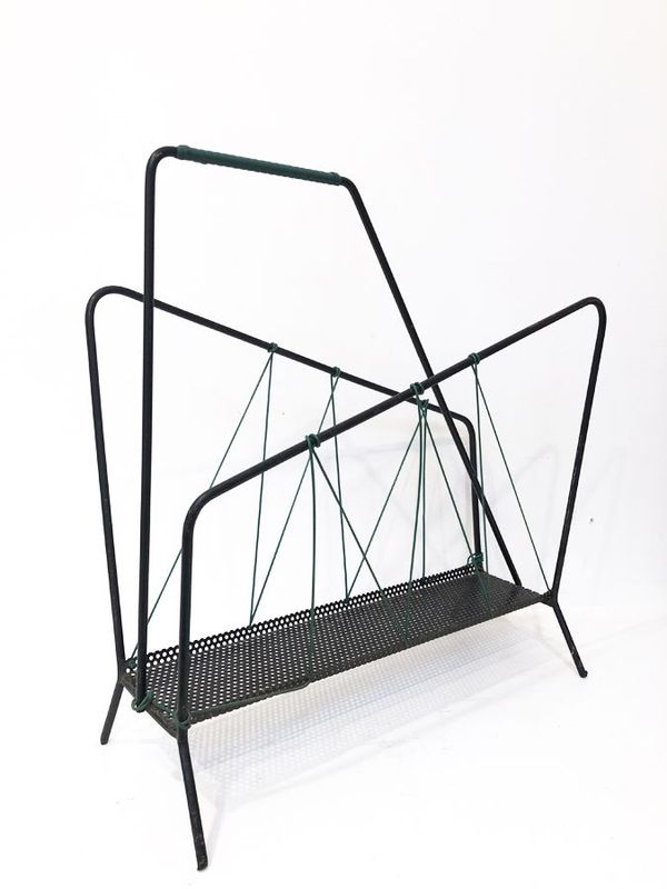 Porte revues scoubidou vintage, 1950