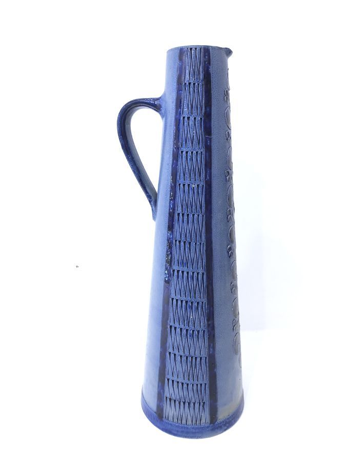 Grand vase bleu, Suisse, 1960