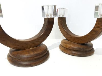 Chandeliers, bougeoirs