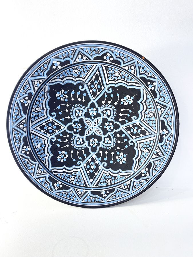 Grand plat orientaliste, 1970